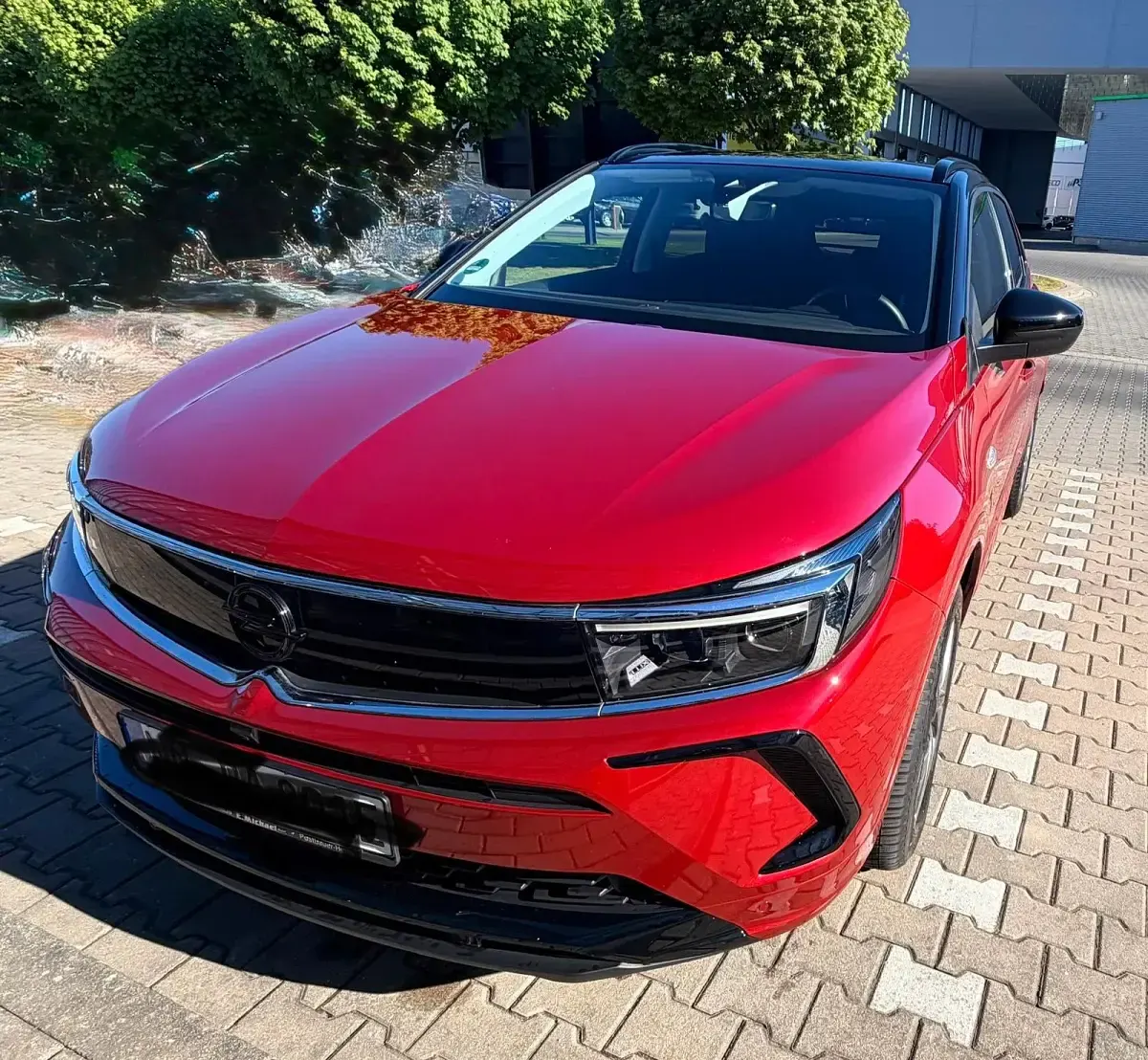 Gebraucht Opel Grandland X GSe 200 PS (147 kW) 2023 Rot SUV