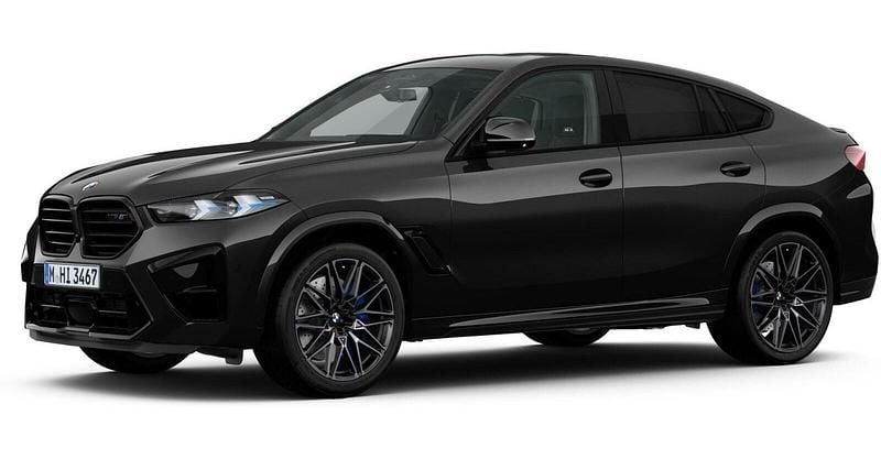 Schwarz Gebraucht 2025 BMW X6 M Comfort Edition SUV | 122.454 € (Superpreis) - Bild 1/4