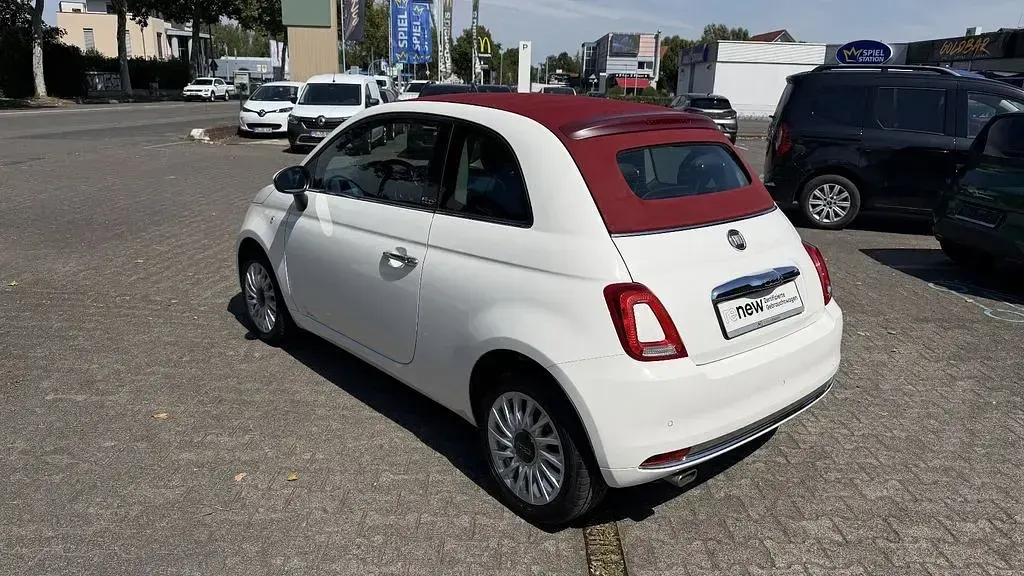 Gebraucht Fiat 500 69 PS (50 kW) 2017 Gelato weiss Cabrio