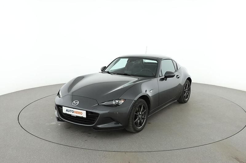 Grau Gebraucht 2018 Mazda MX5 Sports-Line Cabrio | 22.230 € (Fairer Preis) - Bild 1/3
