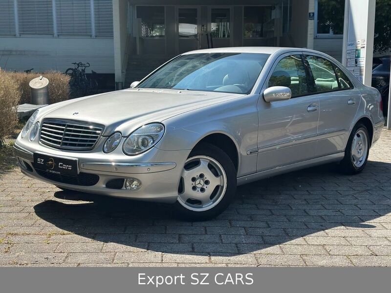 Silber Gebraucht 2003 Mercedes E200 Limousine | 4.999 € (Guter Preis) - Bild 1/4
