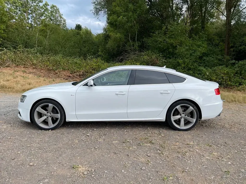 Gebraucht Audi A5 Sportback S-line plus 245 PS (180 kW) 2013 Weiß Kleinwagen
