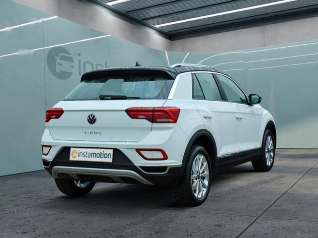 Gebraucht VW T-Roc 110 PS (80 kW) 2024 Weiß SUV