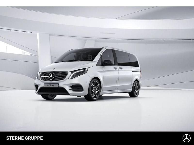 Bergkristallweiß Gebraucht 2023 Mercedes V250 AMG Van / Kleinbus | 53.850 € (Superpreis) - Bild 1/4