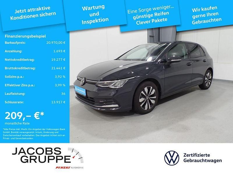 Gebraucht VW Golf VIII Move 110 PS (80 kW) 2024 Grau Limousine