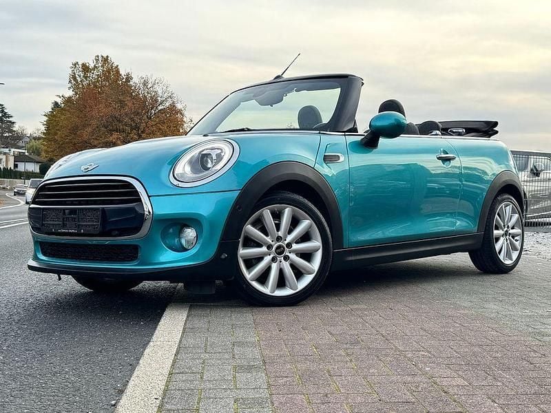 Caribbean aqua metallic Gebraucht 2017 Mini Cooper Cabriolet Cabrio | 17.500 € (Fairer Preis) - Bild 1/4
