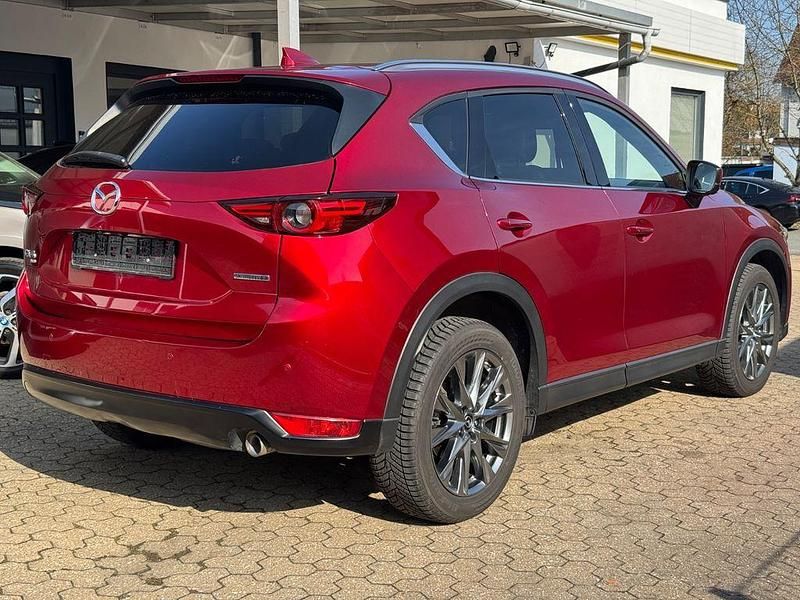Gebraucht Mazda CX-5 184 PS (135 kW) 2021 Rot SUV