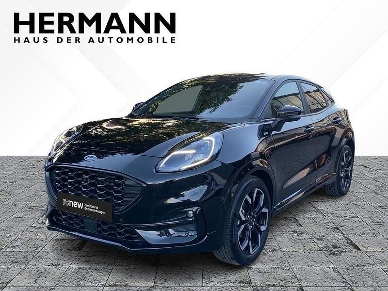 Schwarz Gebraucht 2021 Ford Puma Gen-E Titanium SUV | 19.981 € (Fairer Preis) - Bild 1/4