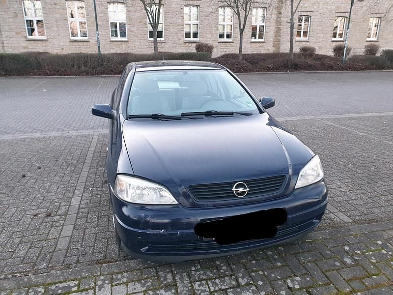 Gebraucht Opel Astra 75 PS (55 kW) 2001 Blau Kleinwagen