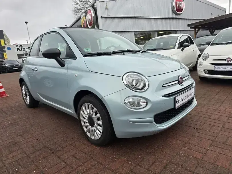 Gebraucht Fiat 500C 69 PS (50 kW) 2023 Grün Cabrio