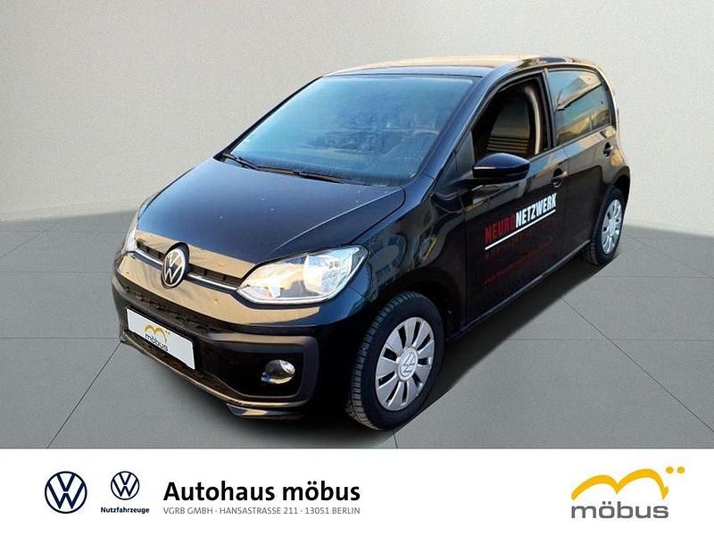 Gebraucht VW up! 65 PS (47 kW) 2022 2t deep black perleffekt Kleinwagen