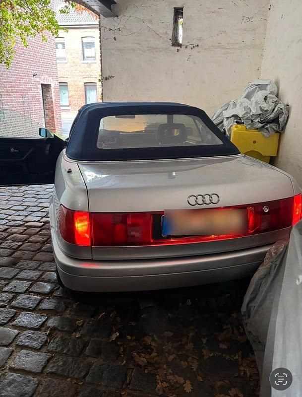 Gebraucht Audi Cabriolet Design 133 PS (97 kW) 1995 Silber Cabrio