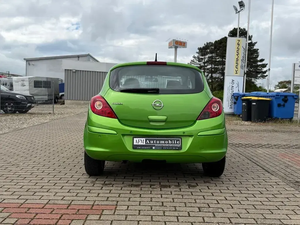 Gebraucht Opel Corsa Energy 87 PS (63 kW) 2014 Grün Kleinwagen