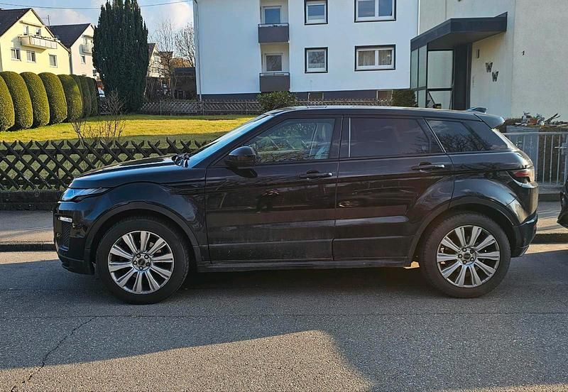 Gebraucht Land Rover Range Rover evoque R-Dynamic 150 PS (110 kW) 2017 Schwarz SUV