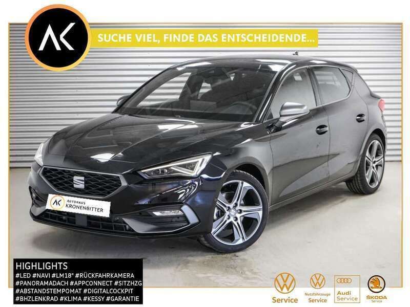 Schwarz Neu 2025 Seat Leon FR Limousine | 30.930 € (Fairer Preis) - Bild 1/4