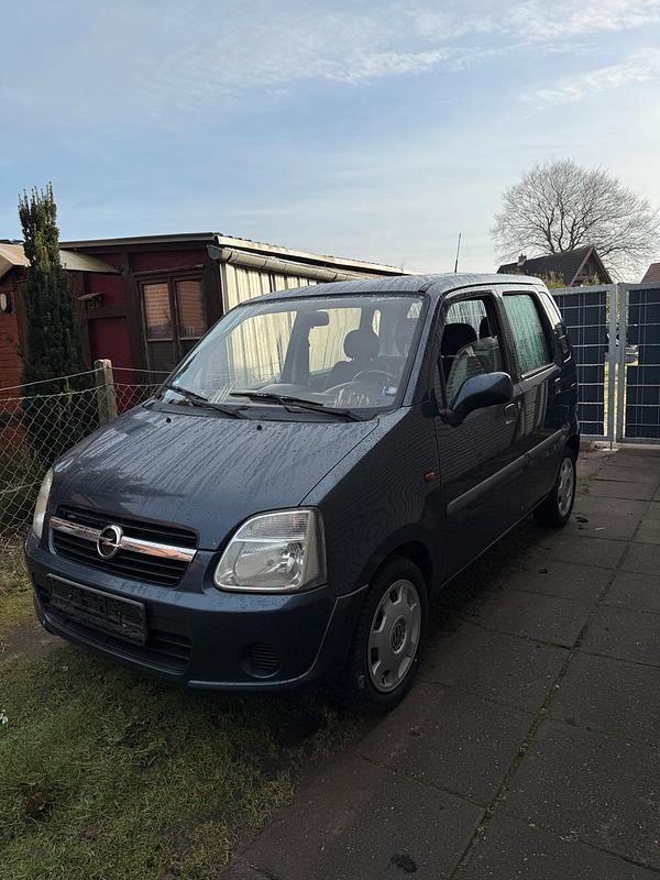 Blau Gebraucht 2006 Opel Agila Kleinwagen | 2.100 € (Etwas zu teuer) - Bild 1/4