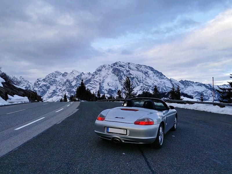 Silber Gebraucht 2004 Porsche 986 Boxster Cabrio | 12.000 € (Fairer Preis) - Bild 1/4