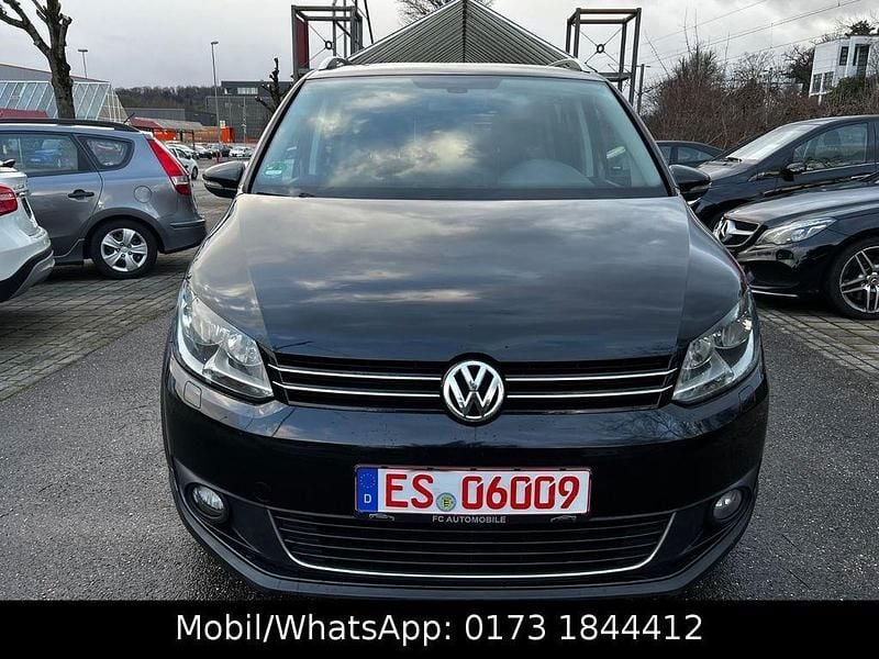 Gebraucht VW Touran Cross 177 PS (130 kW) 2013 Schwarz Van / Kleinbus