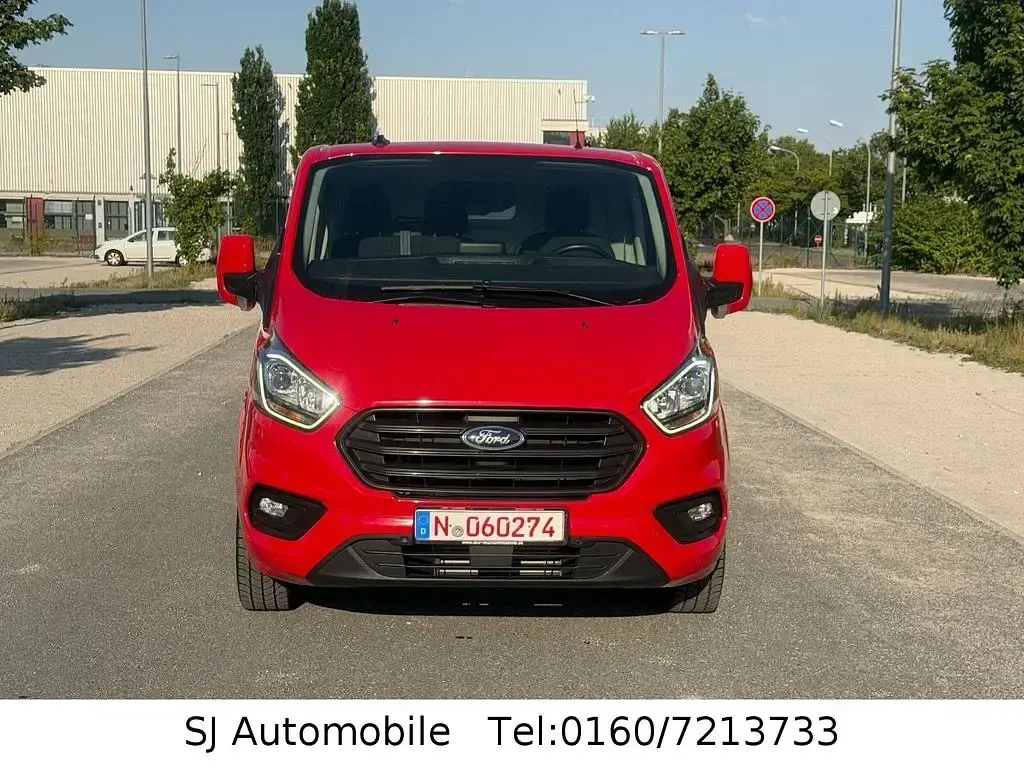 Gebraucht Ford Transit Custom 131 PS (96 kW) 2021 Rot Van / Kleinbus