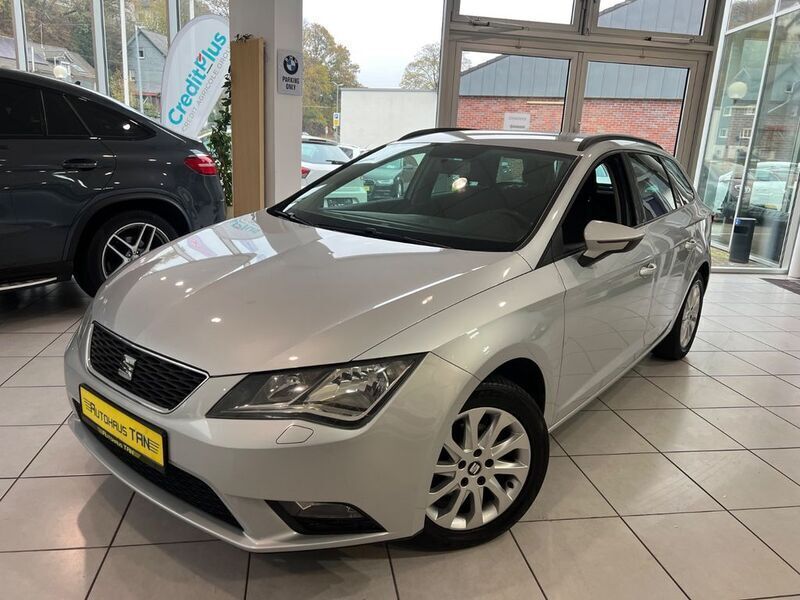 Silber Gebraucht 2014 Seat Leon ST Style Kombi | 8.990 € (Etwas zu teuer) - Bild 1/4