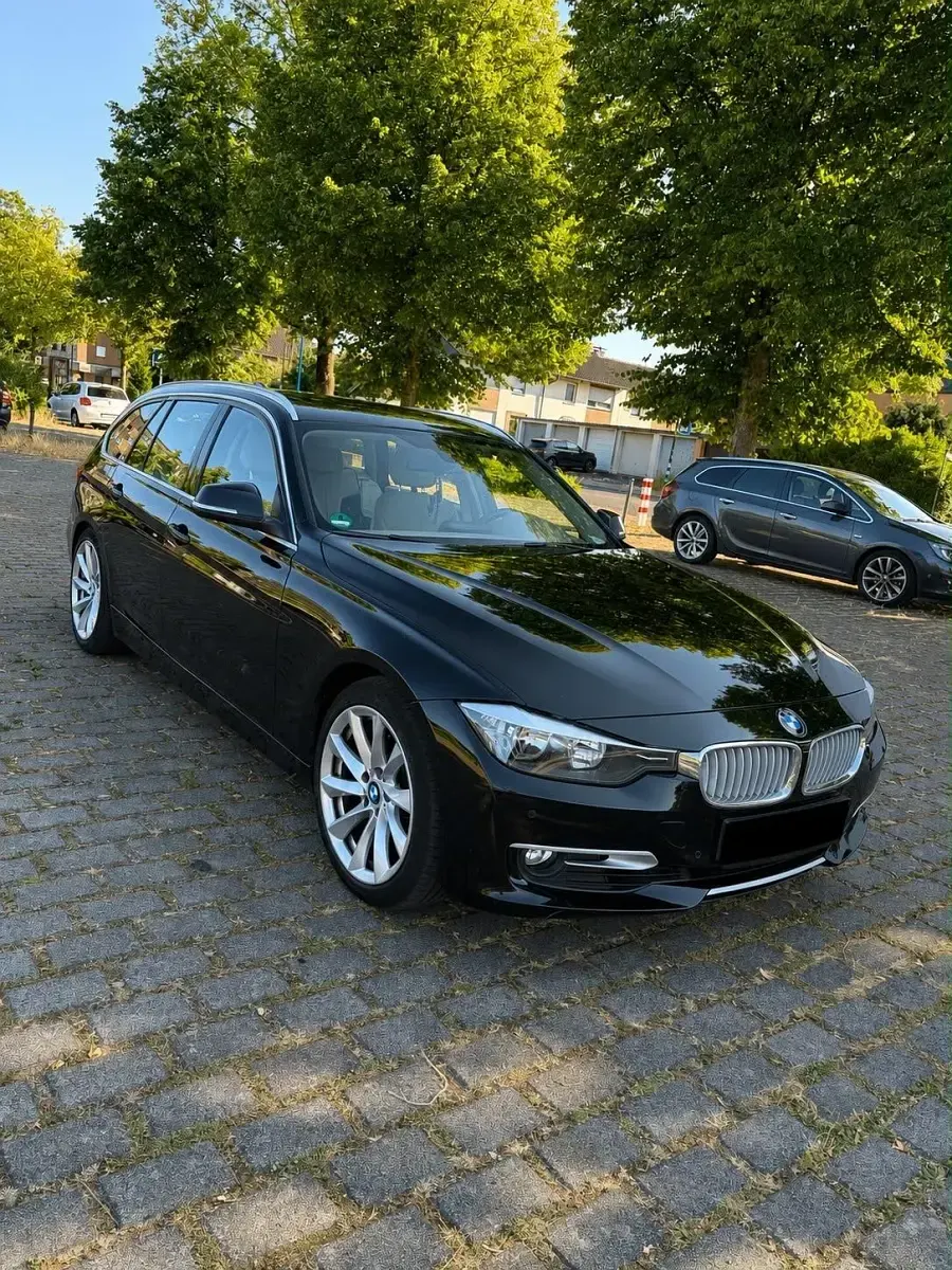Gebraucht BMW 320 Sport Line 184 PS (135 kW) 2014 Schwarz Kombi