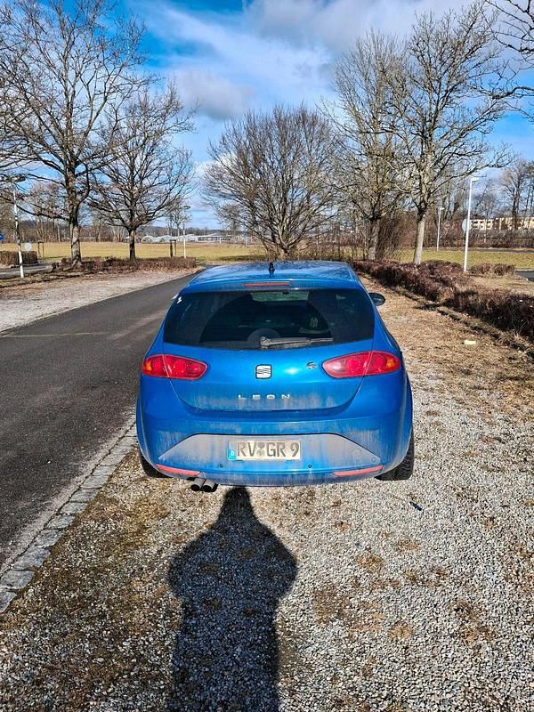 Gebraucht Seat Leon 125 PS (91 kW) 2010 Blau Kleinwagen