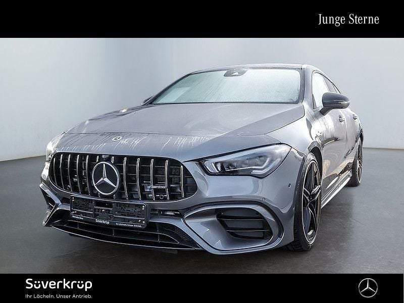 Graulack mountaingrau (metallic) Gebraucht 2022 Mercedes CLA45 AMG AMG Kombi | 43.945 € (Guter Preis) - Bild 1/2