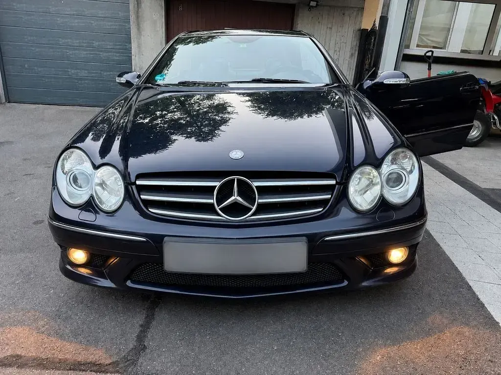 Gebraucht Mercedes CLK350 AMG 272 PS (200 kW) 2005 Blau Coupé