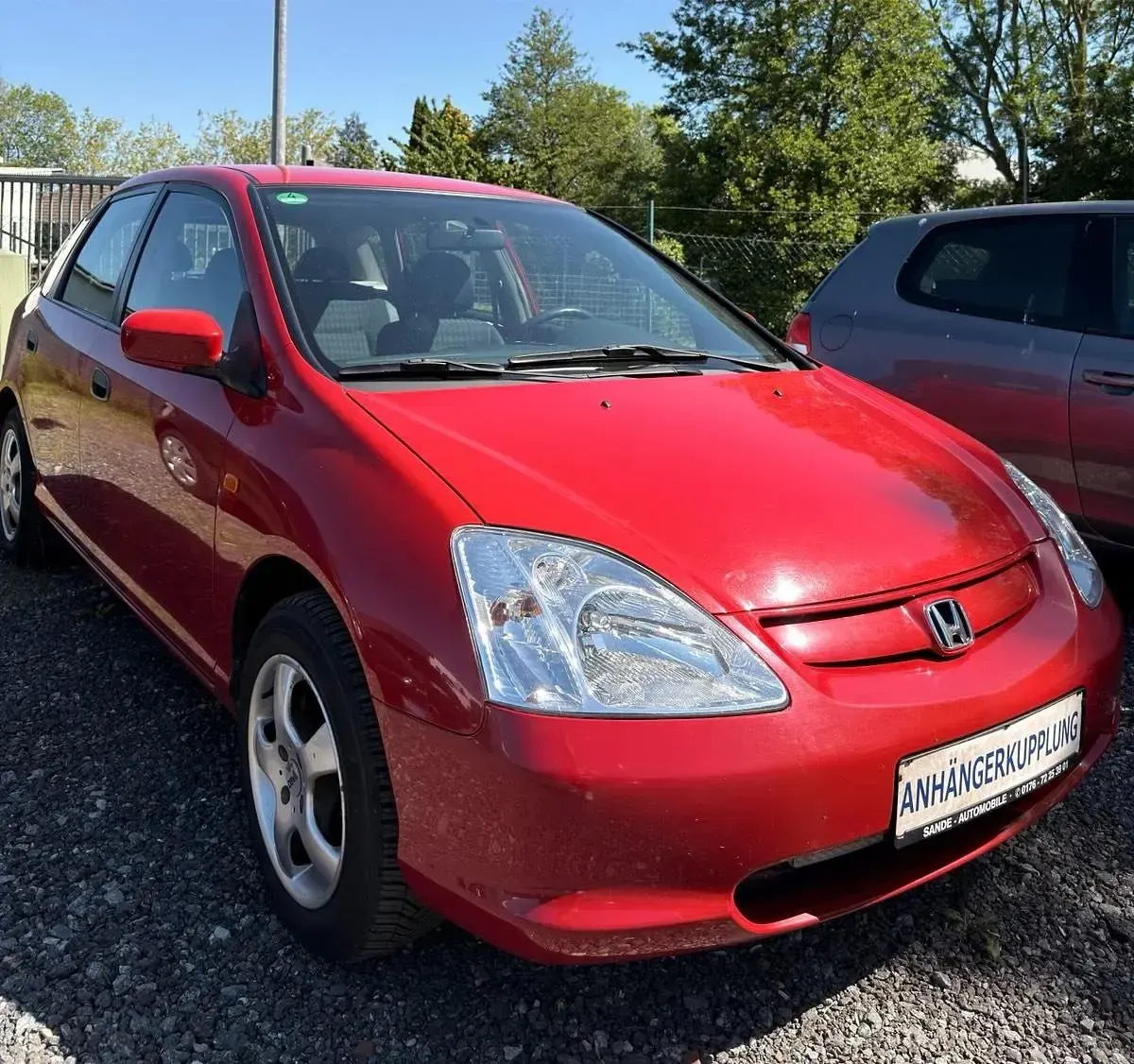 Gebraucht Honda Civic 110 PS (80 kW) 2001 Rot Limousine