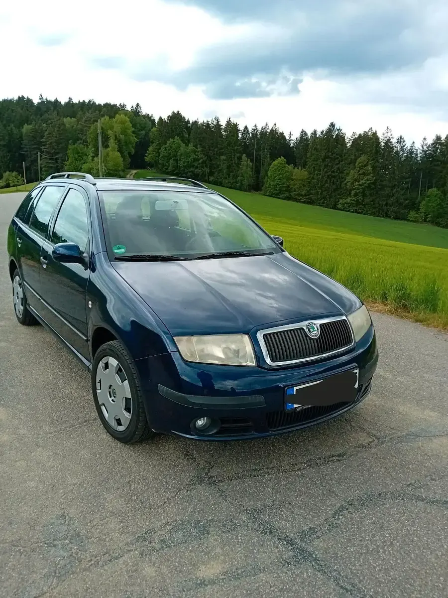 Gebraucht Skoda Fabia 75 PS (55 kW) 2004 Blau Kombi