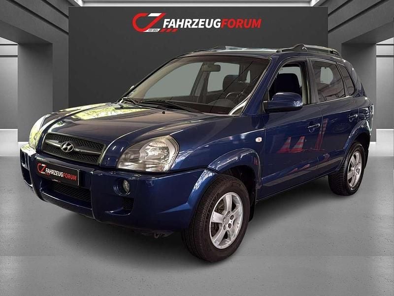 Blau Gebraucht 2008 Hyundai Tucson GLS SUV | 4.490 € (Fairer Preis) - Bild 1/4