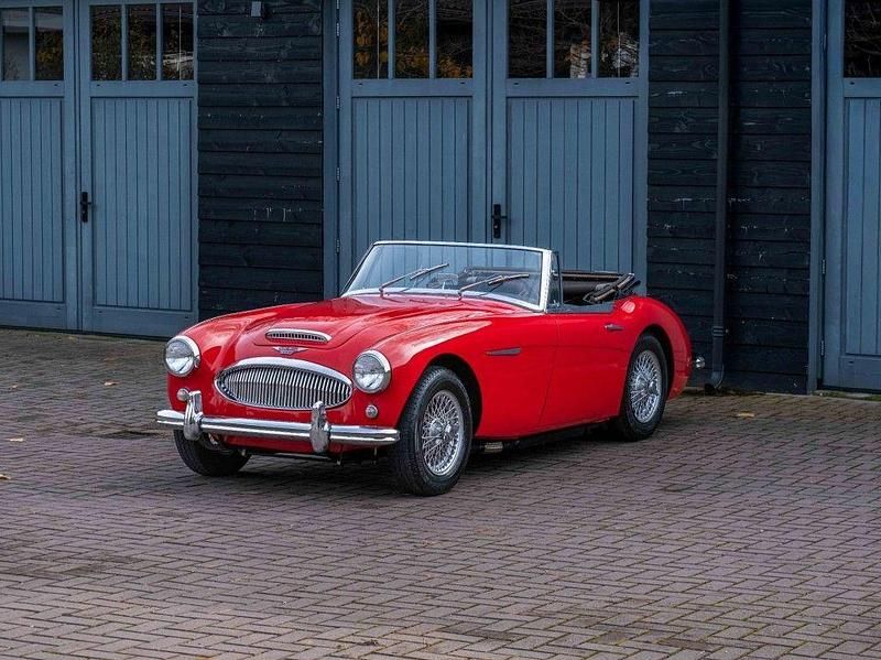 Rot Gebraucht 1963 Austin Healey 3000 MK II Cabrio | 29.900 € - Bild 1/4