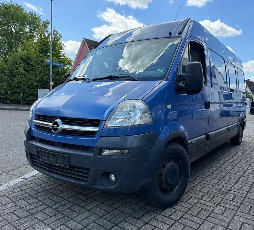Occasion Opel Movano 145 ch (106 kW) 2008 Bleue Berline