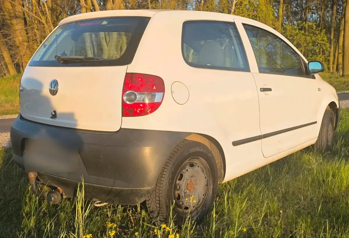 Usata VW Fox 54 CV (39 kW) 2009 Bianco Utilitaria