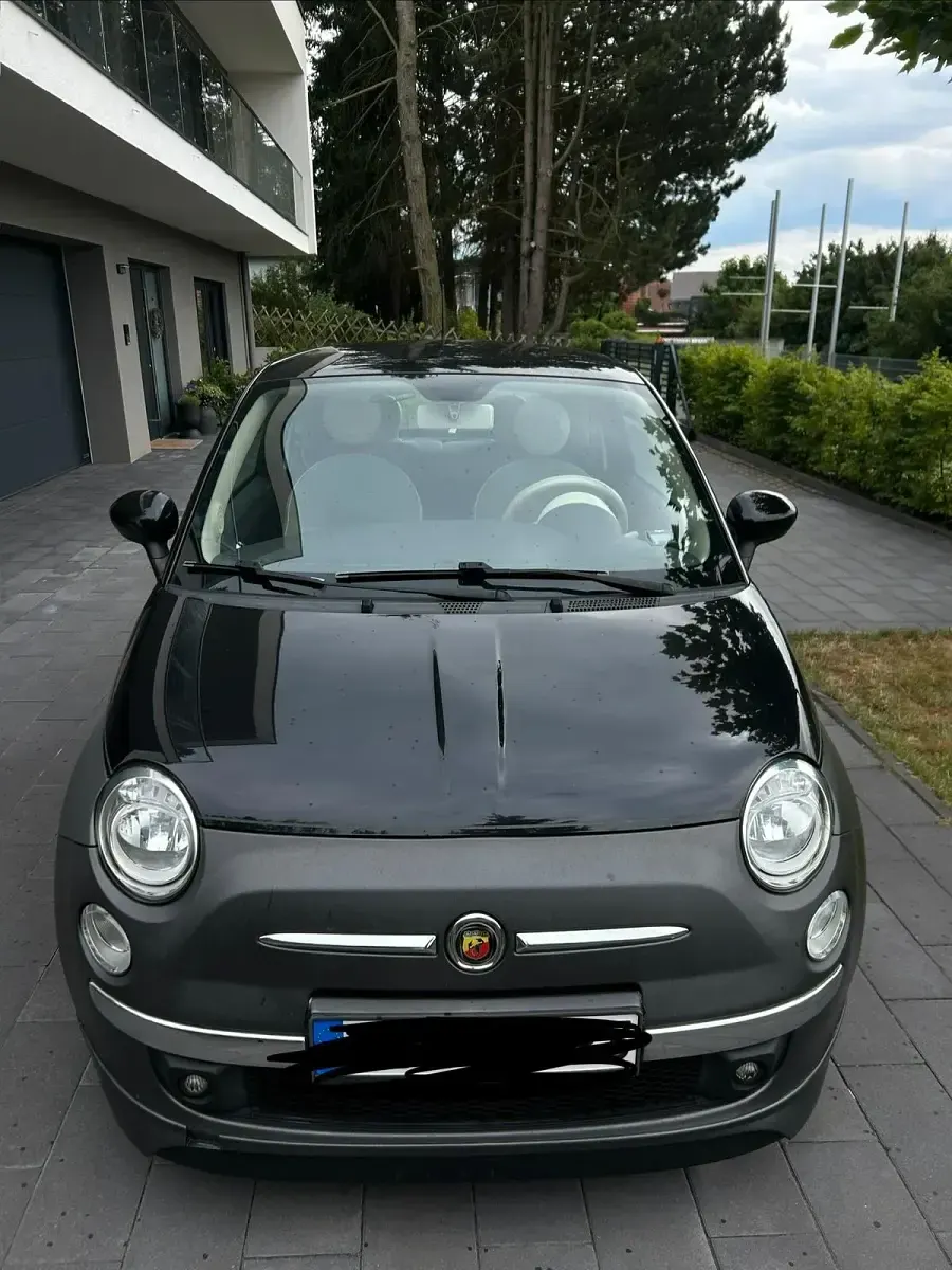 Gebraucht Fiat 500 Abarth 69 PS (50 kW) 2013 Schwarz Kleinwagen