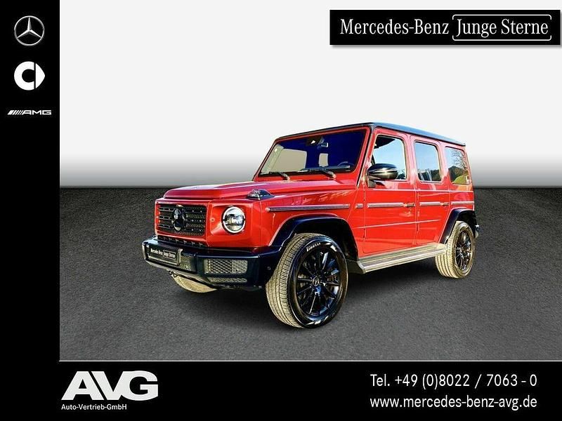 Rot Gebraucht 2021 Mercedes G400 AMG SUV | 124.800 € (Fairer Preis) - Bild 1/4