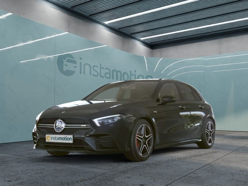 Schwarz Gebraucht 2024 Mercedes A35 AMG AMG Coupé | 45.690 € (Fairer Preis) - Bild 1/4
