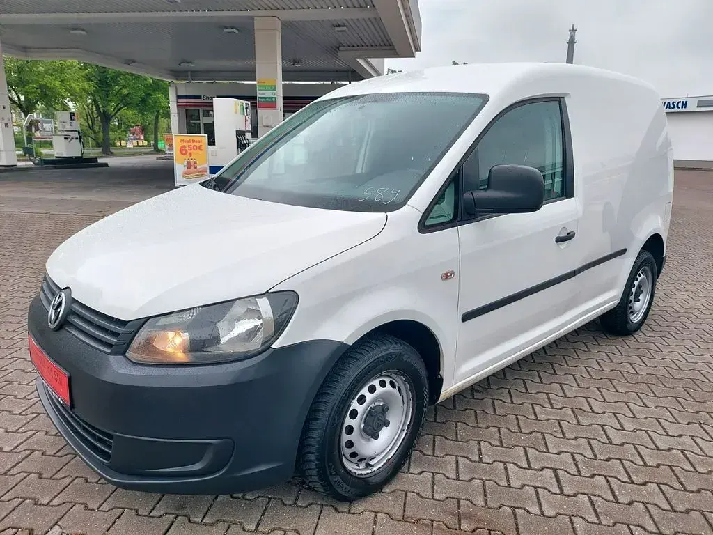 Gebraucht VW Caddy 75 PS (55 kW) 2014 Weiß Van / Kleinbus