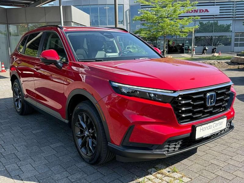 Premium crystal red (rot) Gebraucht 2024 Honda CR-V Elegance SUV | 39.980 € (Guter Preis) - Bild 1/3