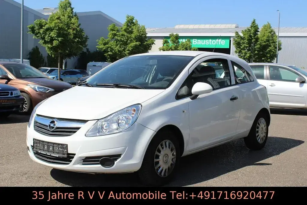 Gebraucht Opel Corsa Selection 75 PS (55 kW) 2010 Weiß Kleinwagen