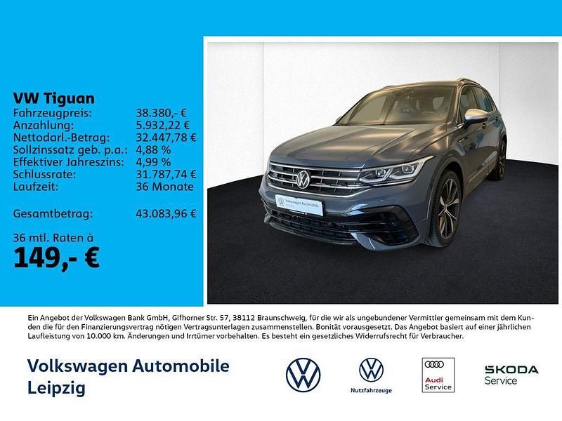 Grau Gebraucht 2023 VW Tiguan R SUV | 38.380 € (Superpreis) - Bild 1/3