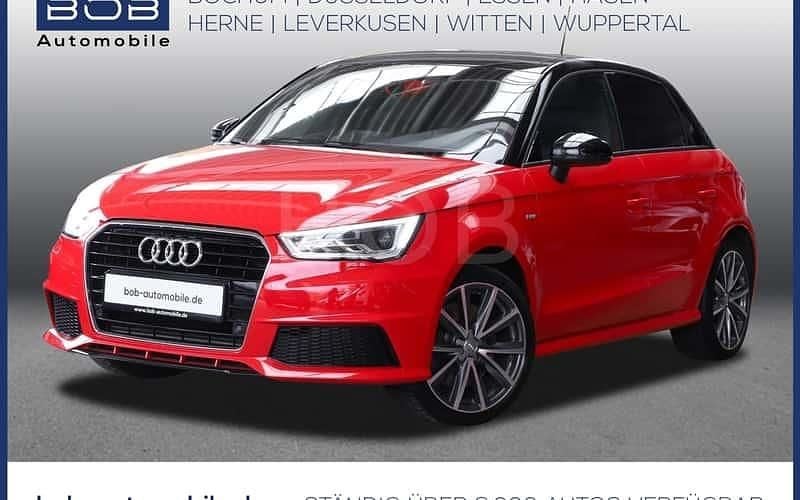 Misanorot perleffekt, brillantschwarz (dunkelrot) Gebraucht 2017 Audi A1 Sportback Sport Kleinwagen | 16.970 € (Fairer Preis) - Bild 1/4