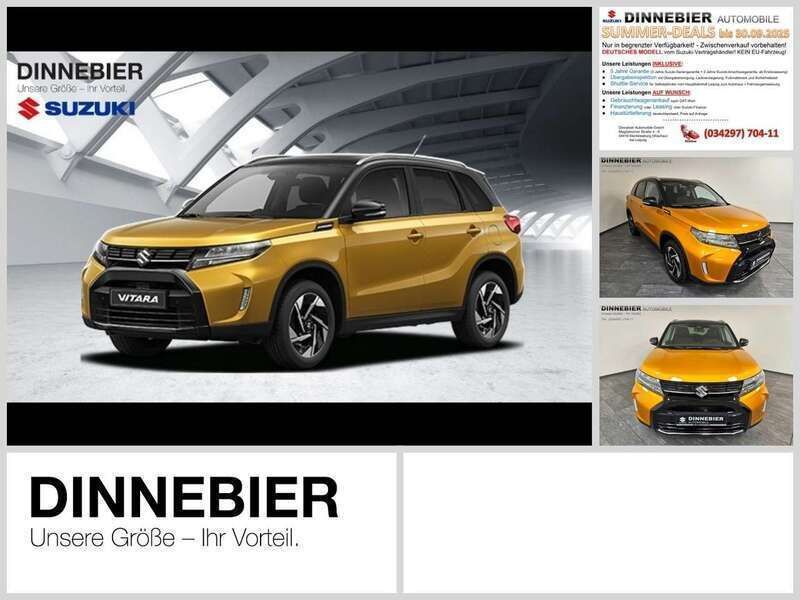 Solar yellow pearl metallic / Neu 2025 Suzuki Vitara Comfort+ SUV | 23.990 € (Guter Preis) - Bild 1/2