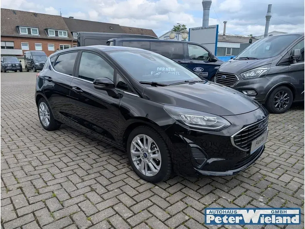 Gebraucht Ford Fiesta Titanium 125 PS (91 kW) 2022 Schwarz Kleinwagen