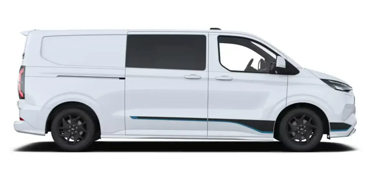 Neu Ford E-Transit Sport 160 kW (218 PS) 2026 Frozen white Van
