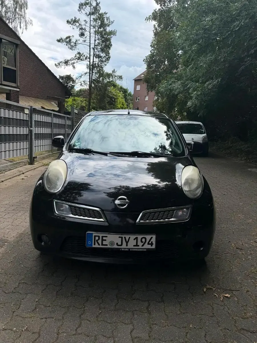Gebraucht Nissan Micra 75 PS (55 kW) 2010 Schwarz Kleinwagen
