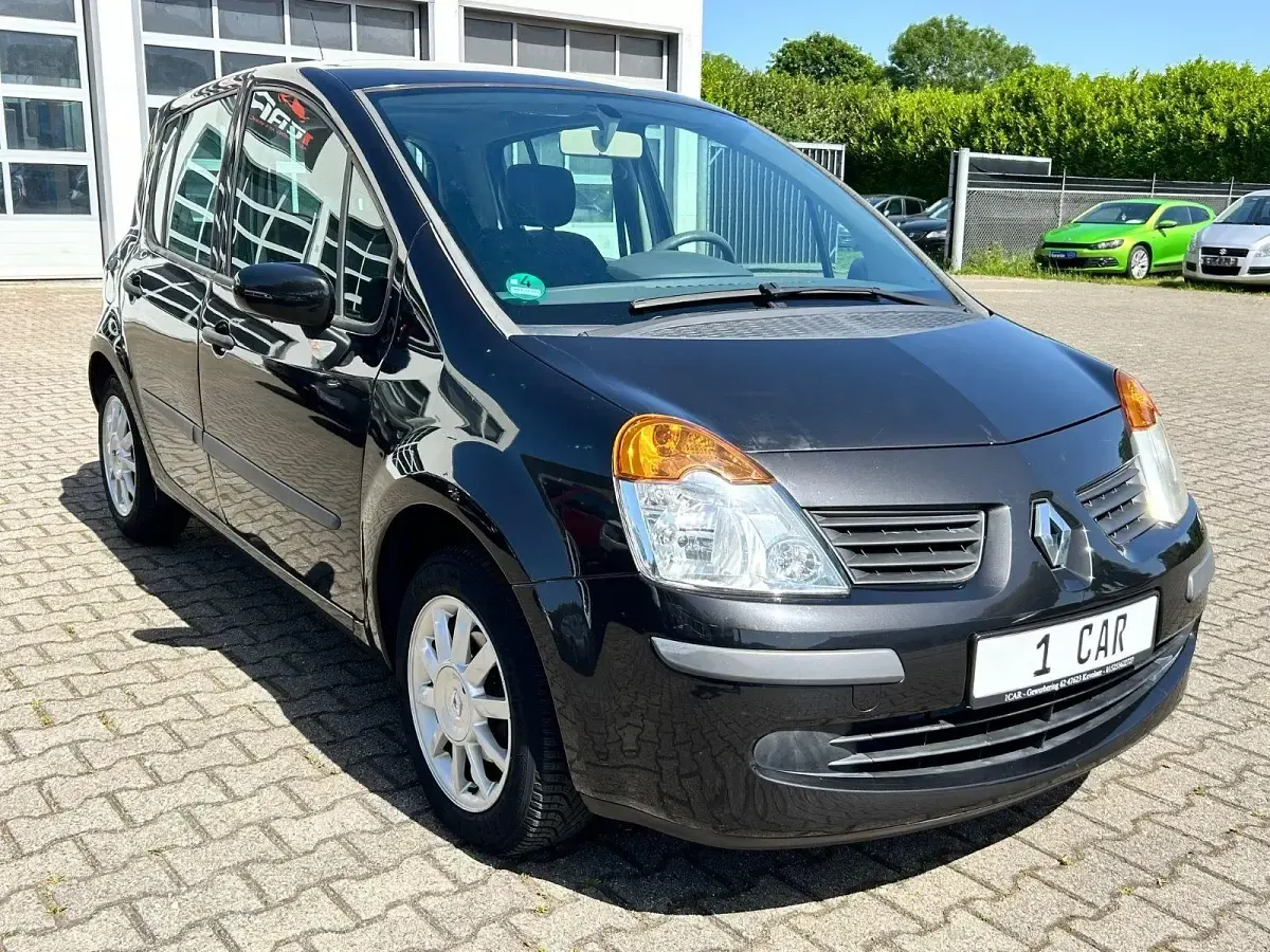 Gebraucht Renault Modus 111 PS (81 kW) 2007 Schwarz Van / Kleinbus