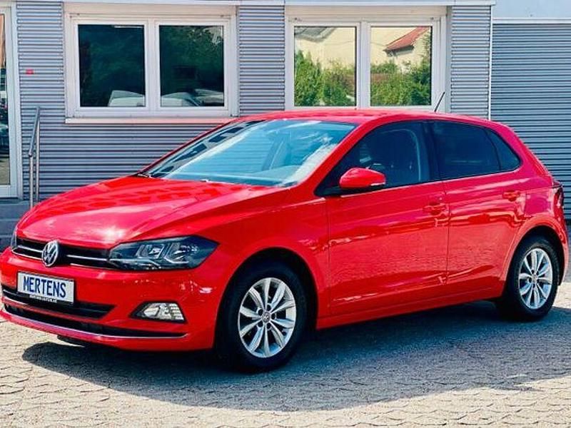 Gebraucht VW Polo Highline 95 PS (69 kW) 2018 Rot Limousine