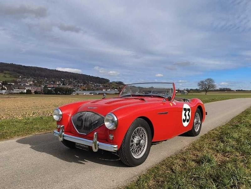 Gebraucht Austin Healey 100 90 PS (66 kW) 1955 Rot Cabrio