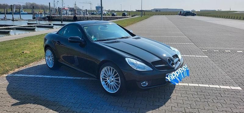 Gebraucht Mercedes SLK200 184 PS (135 kW) 2010 Schwarz Cabrio